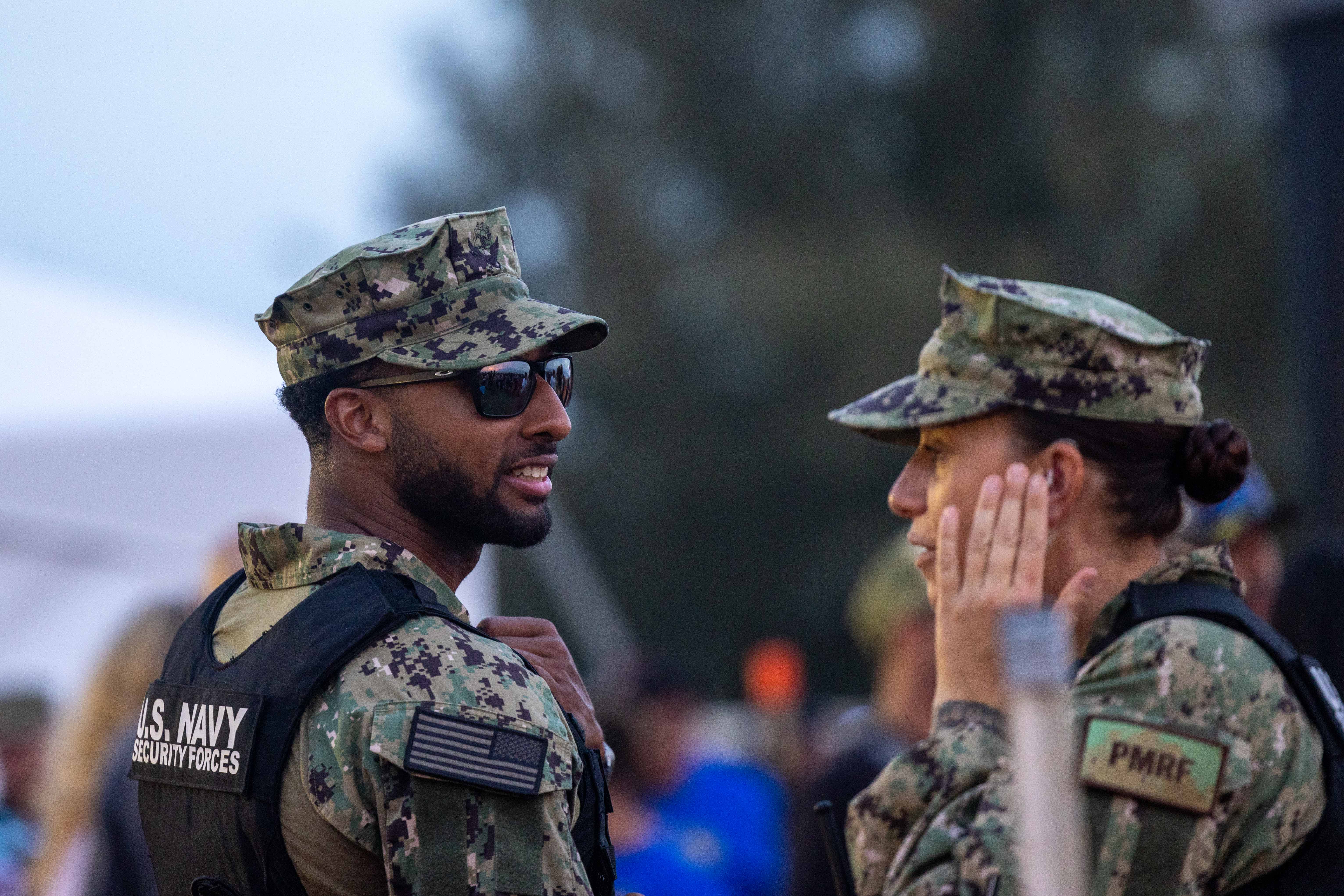 Sailors stand watch at PMRF.